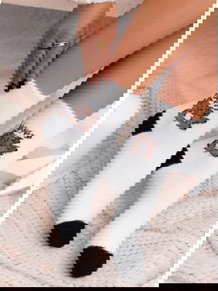 Skarpetki z ozdobnym wzorem...