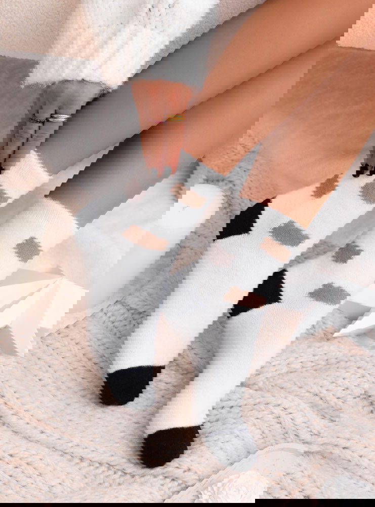 Skarpetki z ozdobnym wzorem Doniece -...