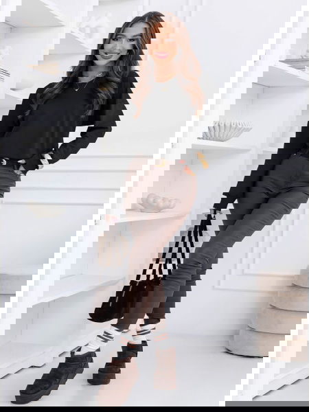 Czarna bluza oversize z... 2