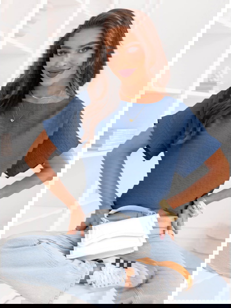 Bluzka z krótkim rękawem...