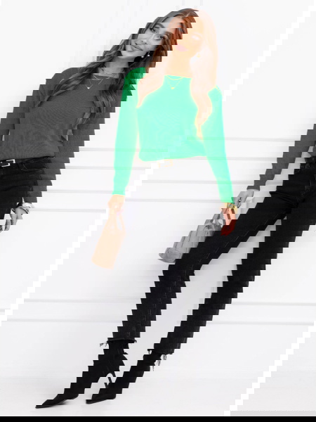 Sweter z dekoltem w łódkę... 2