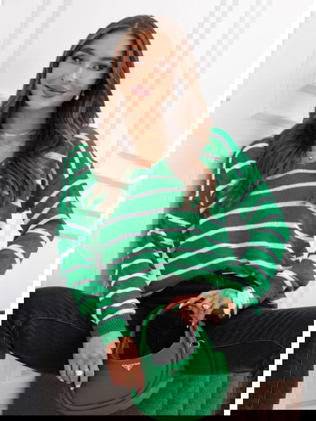 Sweter w paski Mahane -... 2