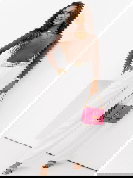 Prążkowana bluzka z... 2