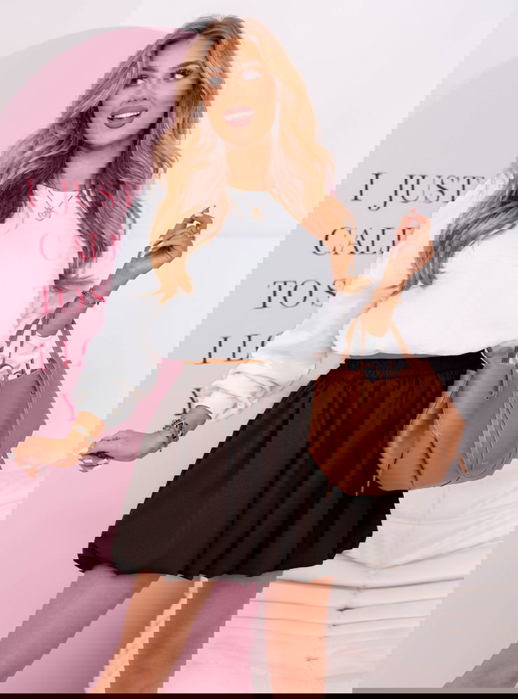 Czekoladowa spódniczka mini typu...