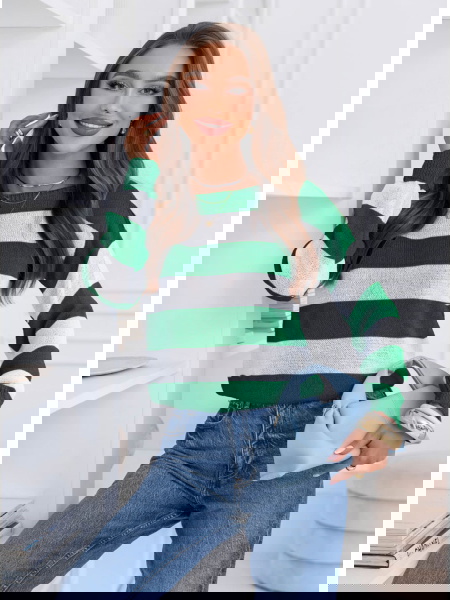 Sweter w paski Cinderella -...