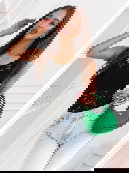 Czarne koronkowe body na... 2