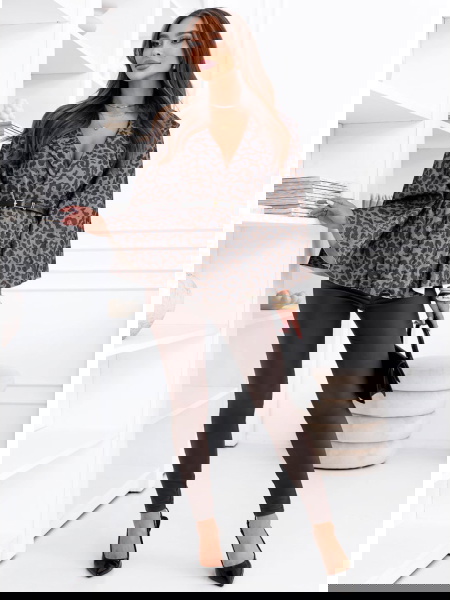 Kardigan z paskiem Saleema... 2