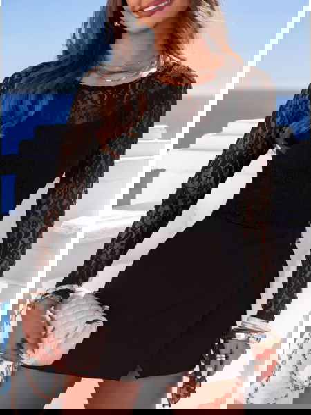 2 w 1 - Czarna koronkowa... 2