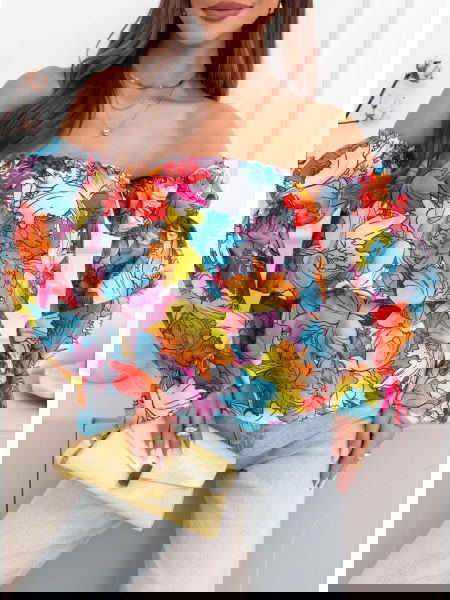 Wzorzysta bluzka typu...