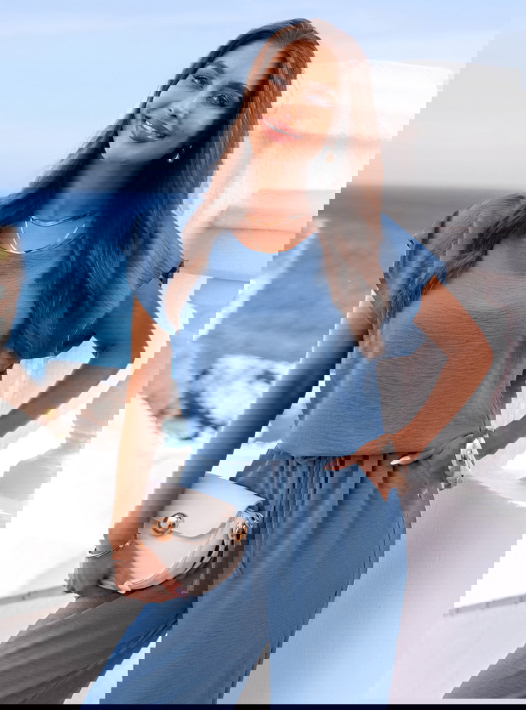 Komplet bluzka z krótkim rękawem i...