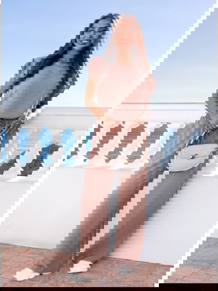 Komplet bluzka z krótkim...