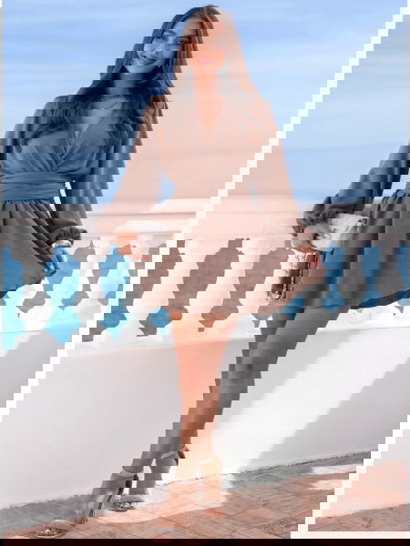 Kombinezon jak sukienka z...