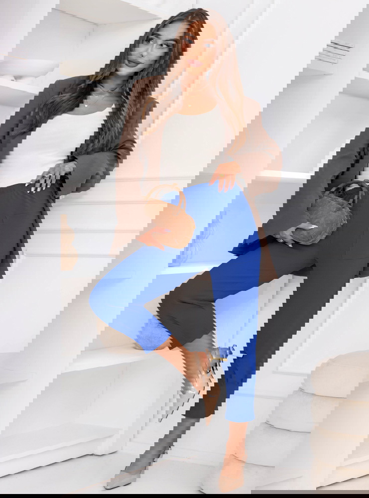 Chabrowe spodnie z kieszeniami Riverria