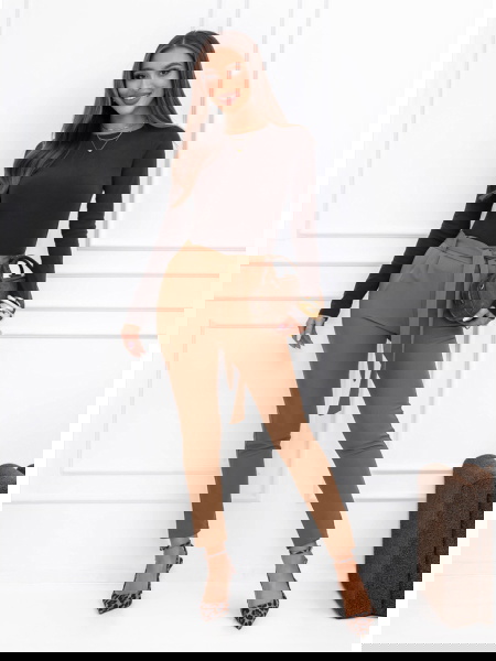 Spodnie z paskiem Amparol -... 2