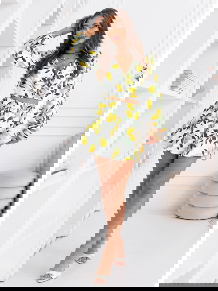 Wzorzysty komplet top i... 2