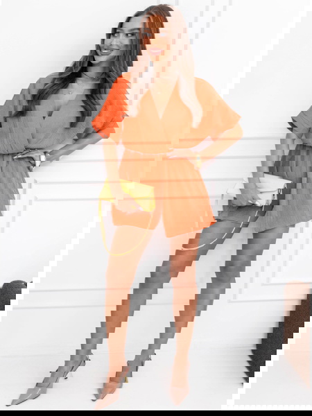 Pomarańczowy muślinowy... 2