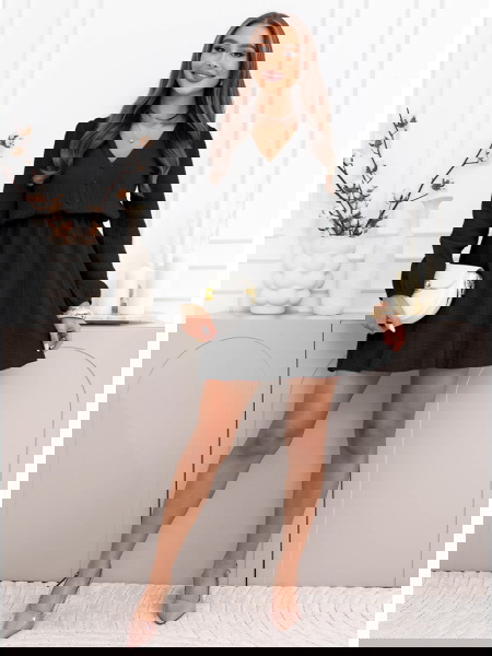 Czarna muślinowa... 2