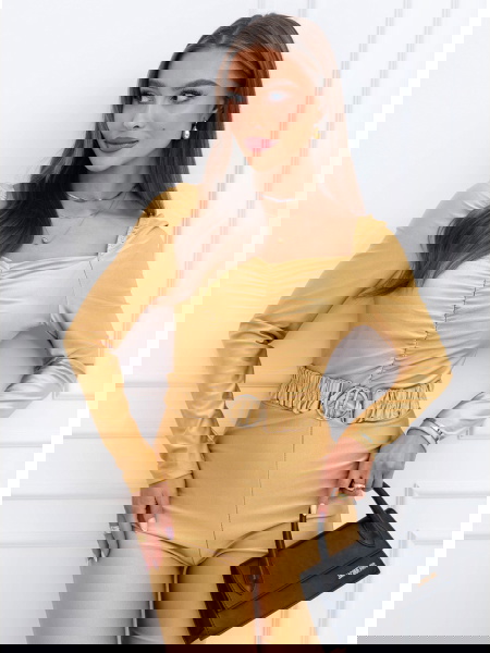 Beżowy kombinezon z... 2