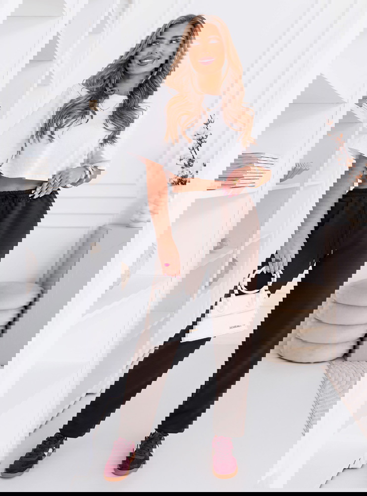 Czekoladowe spodnie z kieszeniami...