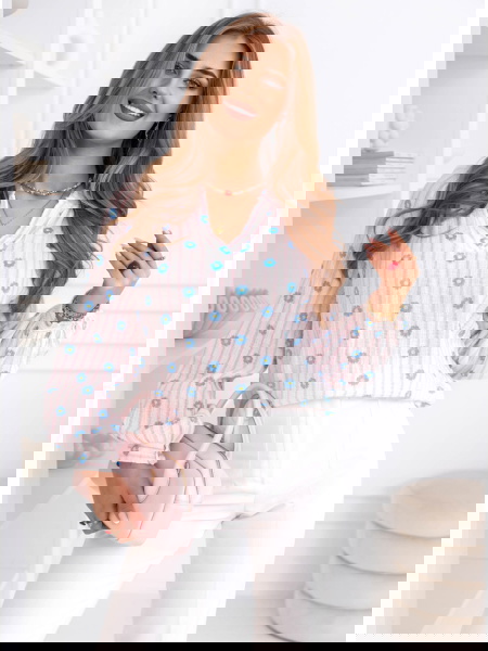 Muślinowa koszula w paski... 2