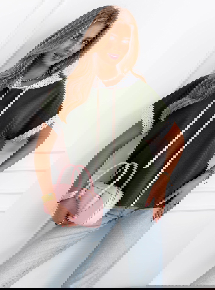 Bluzka z kapturem Nanelia - khaki