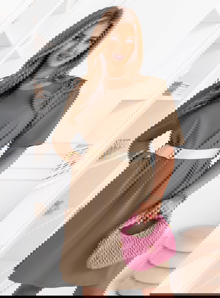 Sukienka mini z paskiem Maudella -...