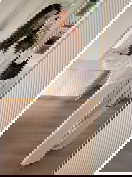 Beżowy komplet z... 2