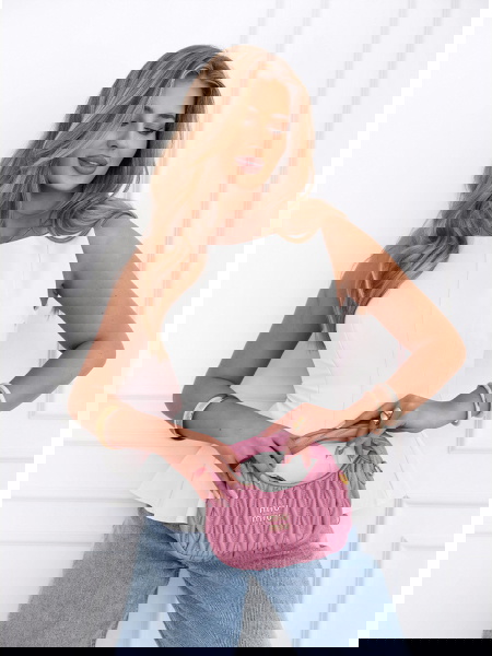 Biała dopasowana bluzka z...