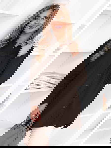 Czekoladowa koszula z... 2