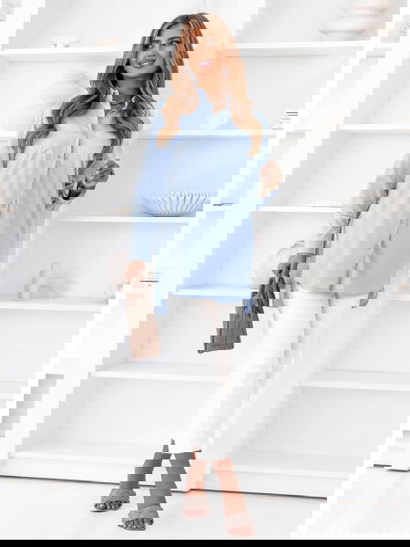 Błękitna koszula z... 2