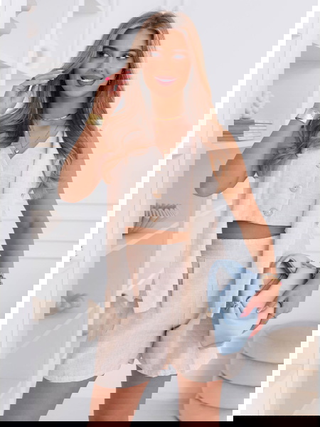 Jasnobeżowy komplet... 2