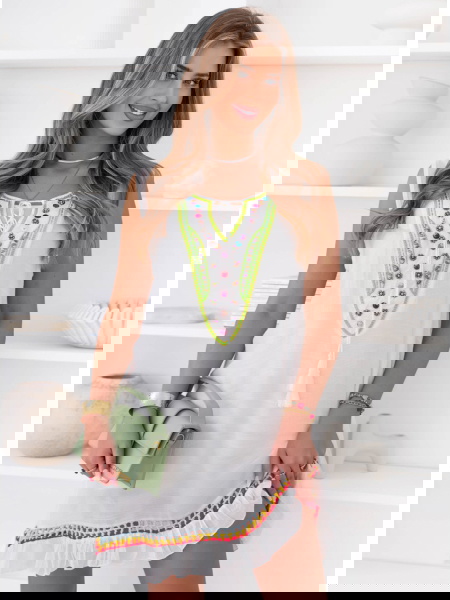 Biała sukienka na... 2