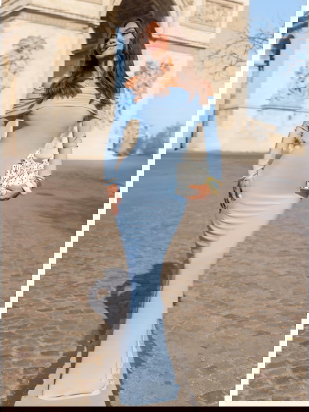 Błękitna dopasowana... 2