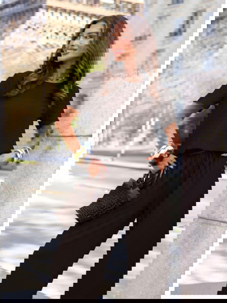 Czekoladowy komplet bluzka... 2