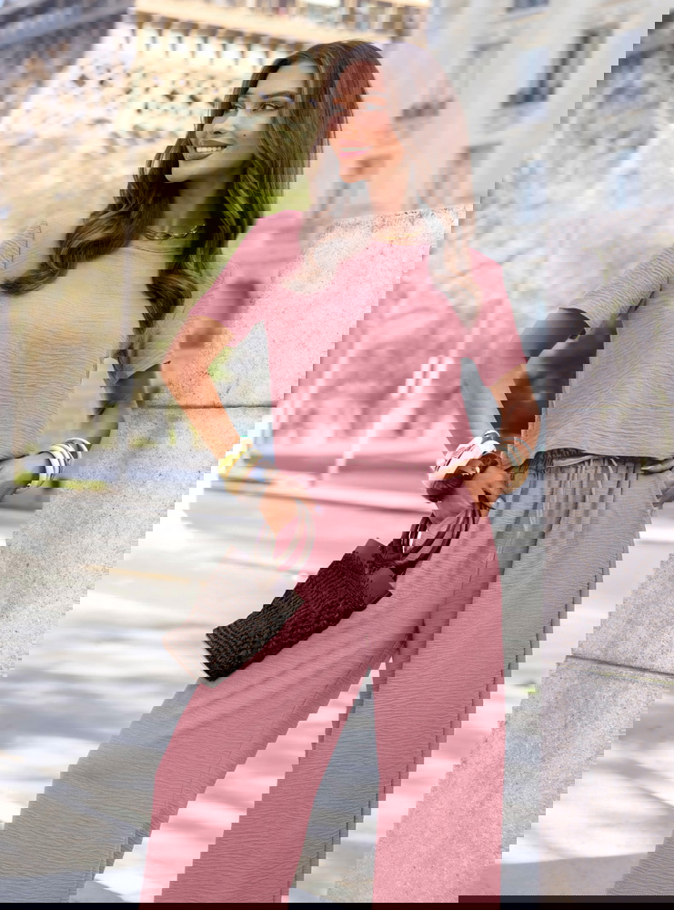 Komplet bluzka z krótkim rękawem i...