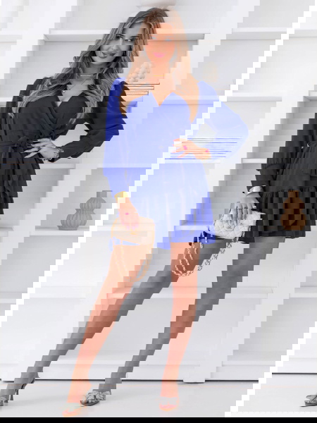 Chabrowa sukienka z...