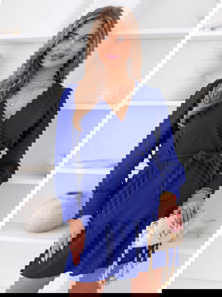 Chabrowa sukienka z... 2