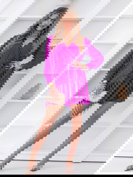 Sukienka z przekładanym... 2