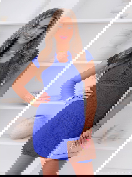 Chabrowa koronkowa sukienka... 2