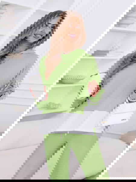 Zielony komplet dresowy...