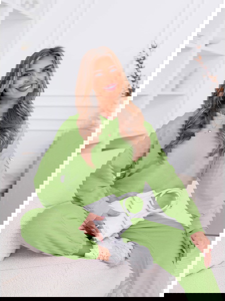 Zielony komplet dresowy... 2