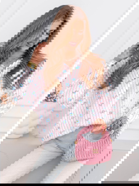 Muślinowa koszula w paski... 2