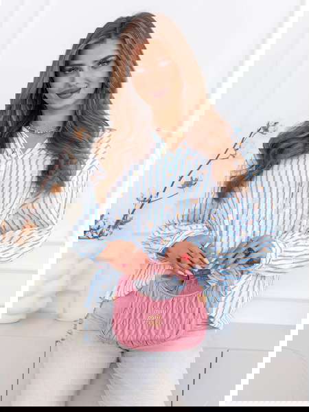 Muślinowa koszula w paski... 2