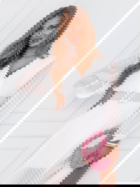 Biała sukienka z... 2