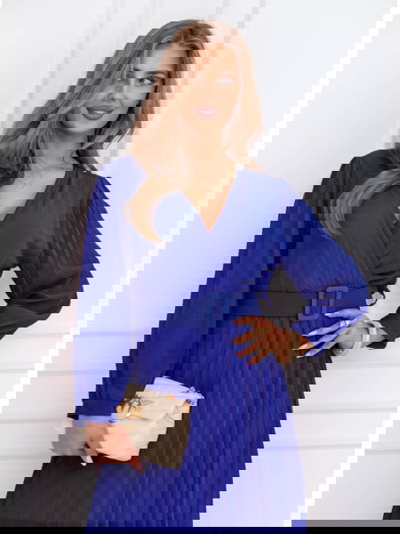 Chabrowa sukienka z...