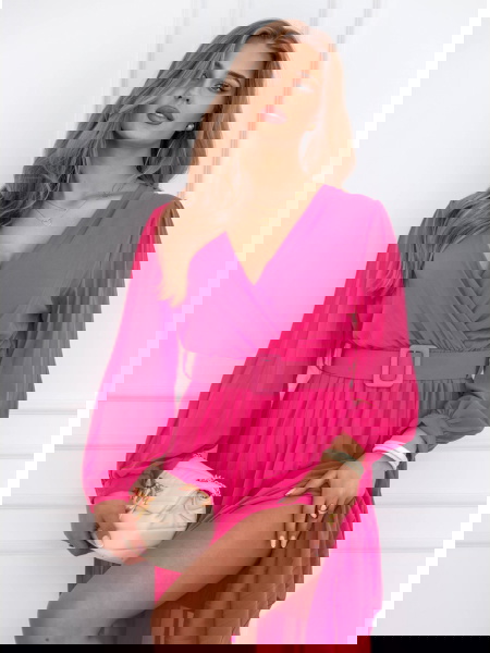 Sukienka z przekładanym... 2