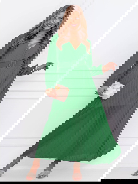 Zielona sukienka z...