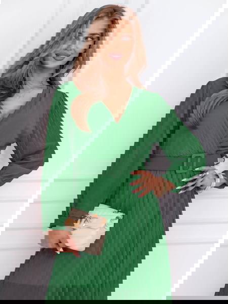 Zielona sukienka z... 2