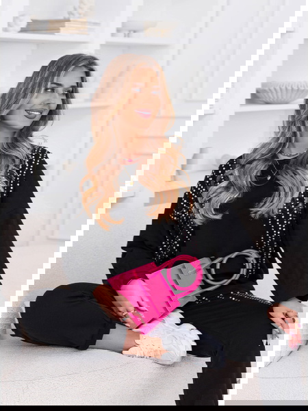 Czarny komplet dresowy...