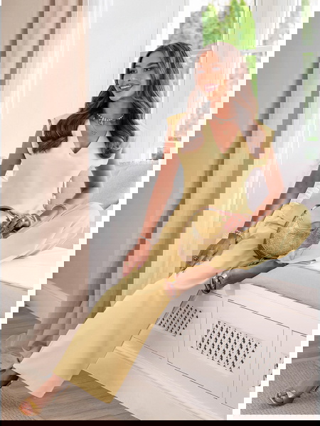 Komplet bluzka z dekoltem w... 2